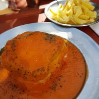 Francesiña sin gluten at O Oriente no Porto in Porto