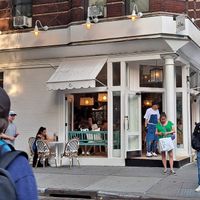 Yes! Corner of Bleecker and MacDougal at chloe in New York City