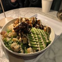 Caesar salad with tempeh  at chloe in New York City