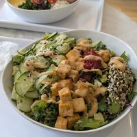 Cashew crunch salad at chloe in New York City