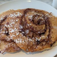 Voila -- the cinnamon pancake at chloe in New York City