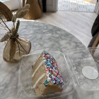 Vanilla sprinkle cake   at chloe in New York City