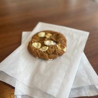 Pumpkin marshmallow cookie- great combo! at chloe in New York City