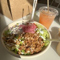 Taco Salad - flavors were out of this world.   at chloe in New York City