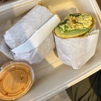 Breakfast burrito 😍  at chloe in New York City
