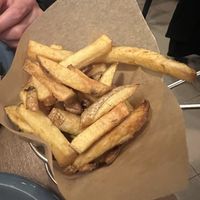 Skin fries!   at O Gambuzino Burger Clube in Lisbon