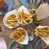 Beautiful burgers 🥰  at O Gambuzino Burger Clube in Lisbon