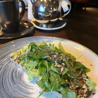 Avocado toast at breakfastt  at Sophie's in Cork