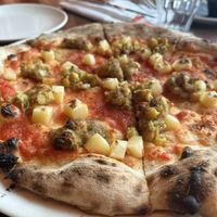 Simplified version if the VegON pizza.   at Sophie's in Cork