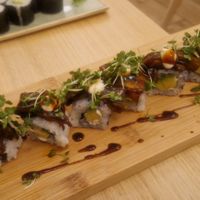Aubergine sushi at Ima in London