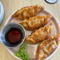 Kimchi gyozas  at Ima in London
