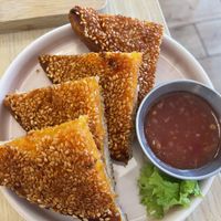 Sesame butter squash bread  at Ima in London