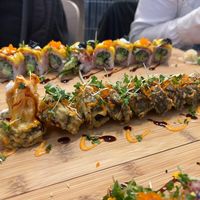 Gochujang parsnip crab tempura and mango-kissed tuna at Ima in London