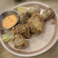 Fried chicken  at Ima in London