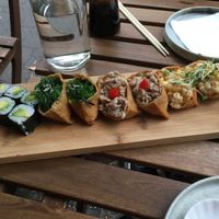 Mixed Sharing plate.   at Ima in London