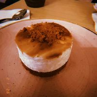 Vegan cheesecake   at Ima in London