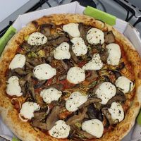 Shitake com requeijão at Forneria Original in Sao Paulo