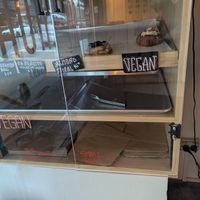 Mostly sold out vegan pastries at Aurora Argentinian Bakery - The Terrace in Wellington