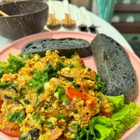 Scrambled at iVegan Supershop Nha Trang - Healthy Plant Based Cafe in Nha Trang