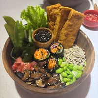 I ordered the Tokyo Salad Bowl, and the flavors were exceptional—fresh, vibrant, and perfectly balanced. This restaurant stands out for offering dishes that aren’t typically av at iVegan Supershop Nha Trang - Healthy Plant Based Cafe in Nha Trang