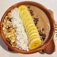 cacao smoothie bowl at iVegan Supershop Nha Trang - Healthy Plant Based Cafe in Nha Trang
