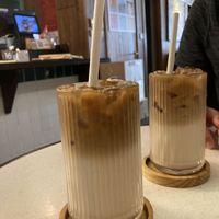 Latte - super tastyy  at iVegan Supershop Nha Trang - Healthy Plant Based Cafe in Nha Trang