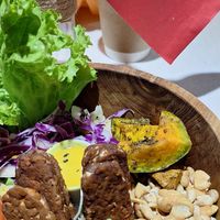Tempeh bowl at iVegan Supershop Nha Trang - Healthy Plant Based Cafe in Nha Trang