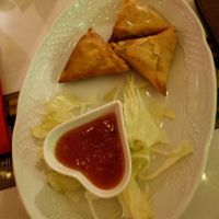 Teigtaschen mit Gemüse at Enat in Cologne