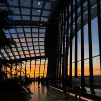 beautiful views   at Sky Pod Bar in London