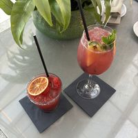 drinks   at Sky Pod Bar in London