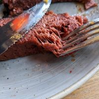 Incredible texture of the vegan steak at The ASH  in Bochum