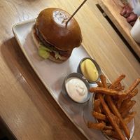 White mayo is vegan, yellow-ish is veggie (ask ! We got veggie on accident first)  at The ASH  in Bochum