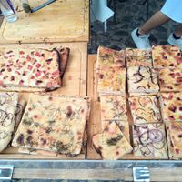 All vegan focaccia at treego - Padaria Artesanal Sourdough in Lisbon