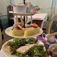 Vegan assortment.  at Cafe Qwensel in Turku