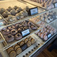 Vegan donut options  at The Loft in Manitou Springs