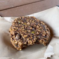 Breakfast cookie, sooooo good 😊   at Zephyr Cafe in Squamish