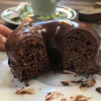 Donut vegano  at Biovegan Cafeteria Navarro in Valencia