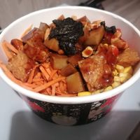 Poke bowl at Lovely Poke in Milan