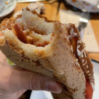 BLT. Buns are amazing  at Wild & The Moon - Elandsgracht in Amsterdam