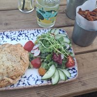 Vegetarische wellington at The Raven Inn in Devizes