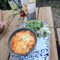 Vegetarische lasagne at The Raven Inn in Devizes