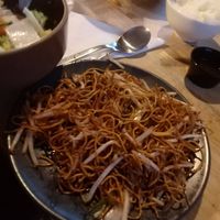 Chow mein Noodles at Oren Pho Vietnamese Restaurant in Northampton