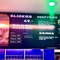 Part of the menu  at BUFFALO TraP BAR in Bangkok