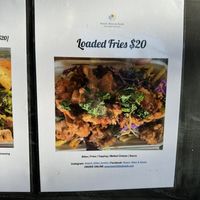 menu  at Beach, Bites & Bowls in Byron Bay