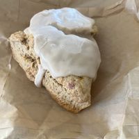 Orange scone  at Seth's Coffee in Appleton