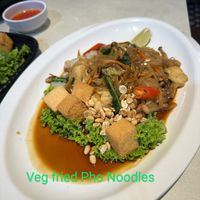 Veg fried pho Noodles at So Pho - Waterway Point in Northeast Singapore