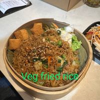 Veg fried rice at So Pho - Waterway Point in Northeast Singapore
