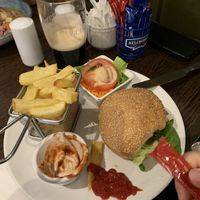 Vegan Burger  at The Horseshoe in Listowel