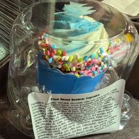 Summer cupcake at Walt Disney World - Intermission Food Court in Lake Buena Vista