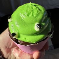 Plant based monster cupcake   at Walt Disney World - Intermission Food Court in Lake Buena Vista